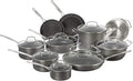 Cuisinart 17-Piece Pots and Pans Set, Non Stick Hard Anodized Cookware Set by Cuisinart