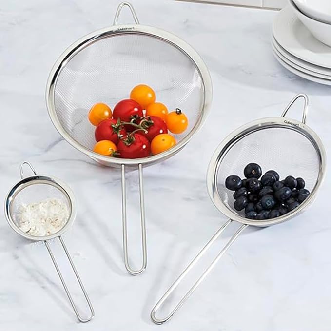 Cuisinart Mesh Strainers, Fine Mesh Kitchen Strainer Set - Image 6