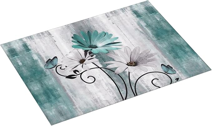 Floral Dish Drying Mat 18x24 Inches - Image 5