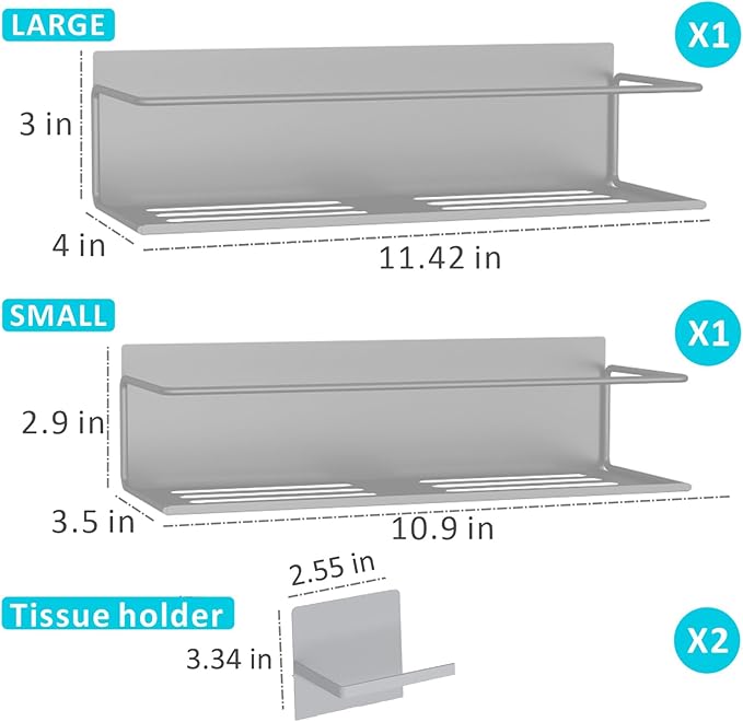 Magnetic Spice Rack For Refrigerator, Space Saving Magnetic Shelf For Fridge - Image 2