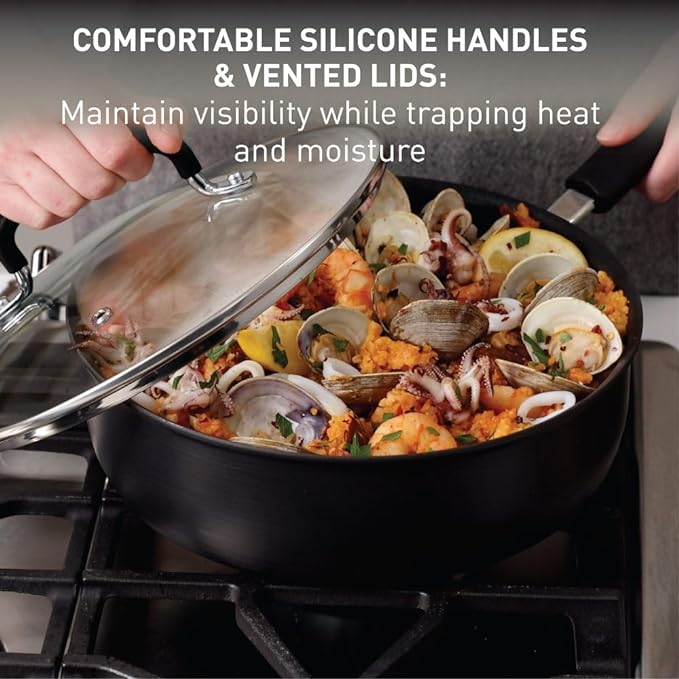 T-Fal Ultimate Hard Anodized Nonstick Fry Pan - Image 5