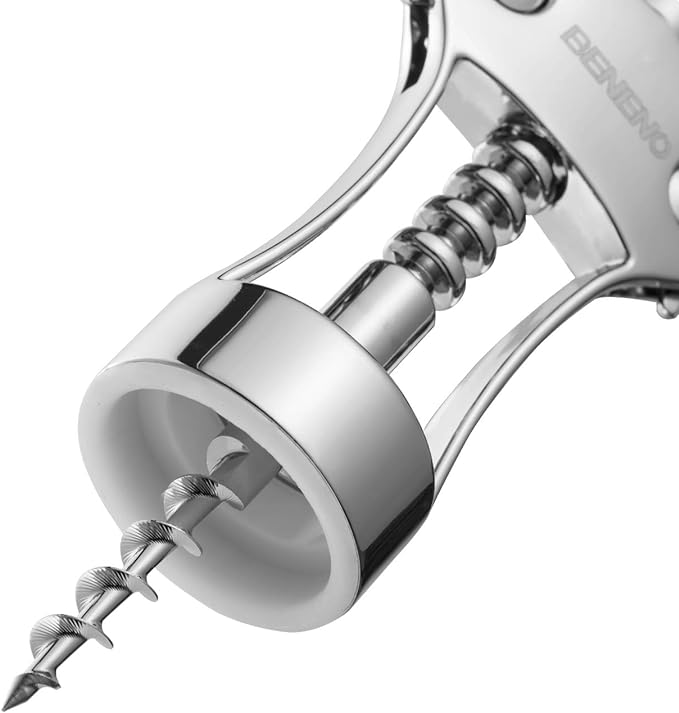 Beneno Wine Opener, Zinc Alloy Premium Wing Corkscrew - Image 6