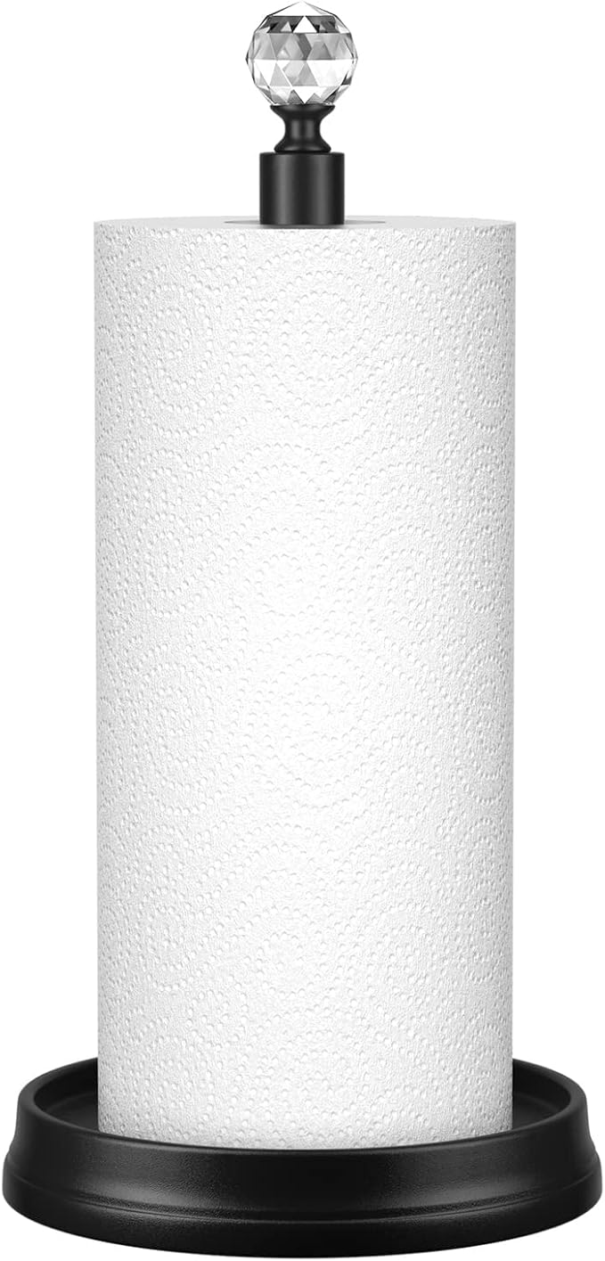 KASUNTO Crystal Head Paper Towel Holder by Kasunto