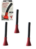 Stretchable Automotive Funnel 3-Pack – Universal Spill-Proof Flexible NBR Funnel by Unknown