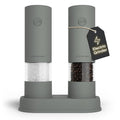LARS NYSØM Electric Salt and Pepper Grinder Set I Automatic Salt and Pepper by LN