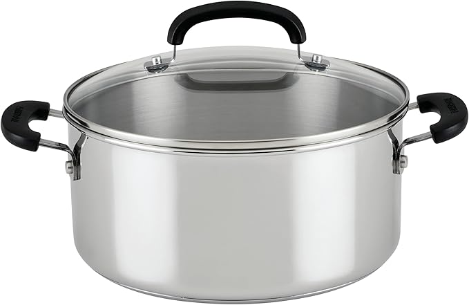 Farberware Brilliance Stainless Steel Dutch Oven/Casserole Pan by Farberware