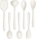 TeamFar Silicone Cooking Utensils Set, 7-Piece Heat Proof Kitchen Utensils Set by TeamFar