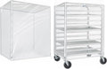 BIEAMA Bun Rack Cover – 10 Tier Commercial Bakers Racks Sheet Pan Rack Cover PVC by BIEAMA