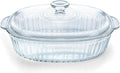 Luvan 2.8L/3Qt Glass Casserole Dish by Luvan