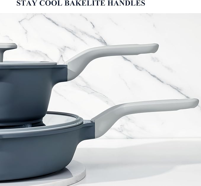 PRICUSIS Nonstick Saucepan Set - Image 5