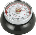 Zassenhaus Magnetic Retro Kitchen Timer, Classic Mechanical Cooking Timer by Zassenhaus