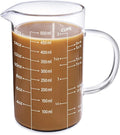 77L Glass Measuring Cup, High Borosilicate Glass Measuring Cup by 77L