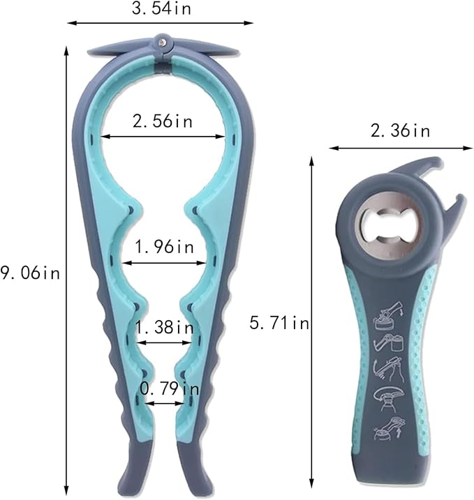 Bottle Opener for Arthritic Hand, Jar Opener for Old People, Those - Image 2
