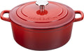 EDGING CASTING Enameled Cast Iron Dutch Oven Pot by EDGINGCOOKWARE