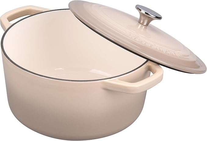 VORRINGARD Enameled Cast Iron Dutch Oven Pot - Image 6