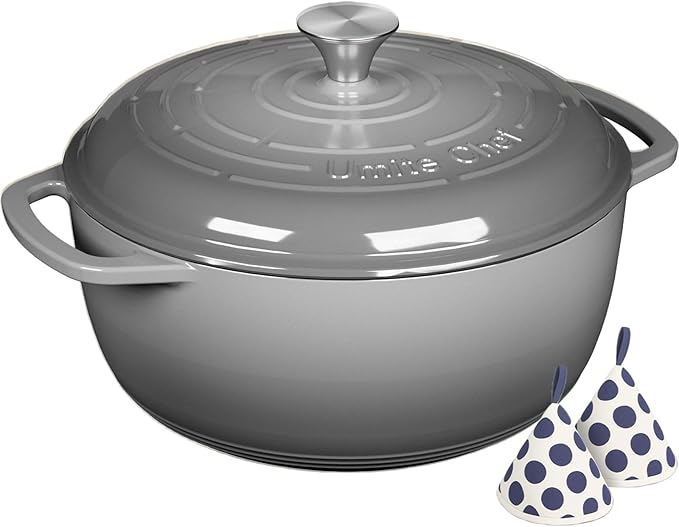 Enameled Cast Iron Dutch Oven by UmiteChef