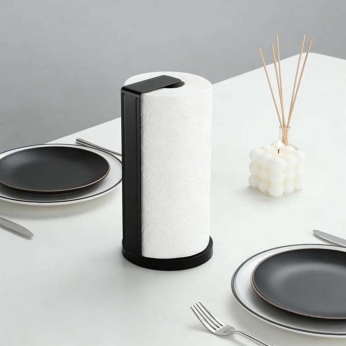 ZUNTO Paper Towel Holder for Countertop, Freestanding Kitchen Paper Towel - Image 6