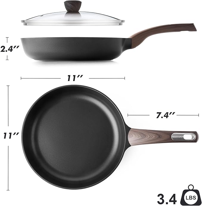 SENSARTE Nonstick Frying Pan Skillet - Image 9