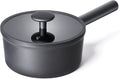 JEETEE Titanium Sauce Pan with Lid, 1.5 QT Non Stick Cooking Pots, Oven & by JEETEE