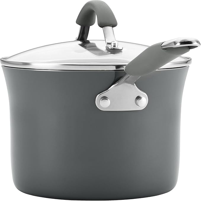 Rachael Ray - 16802 Rachael Ray Cucina Nonstick Cookware Pots and Pans Set - Image 13