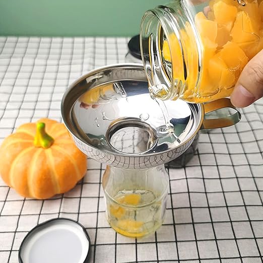 Canning Funnel for Kitchen Use, Wide Mouth Funnel for Mason Jars, Large Canning - Image 6