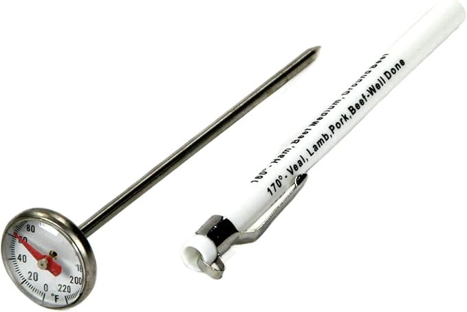 Chef Craft Select Instant Read Thermometer, 5.5 inches in Length, Stainless by ChefCraft