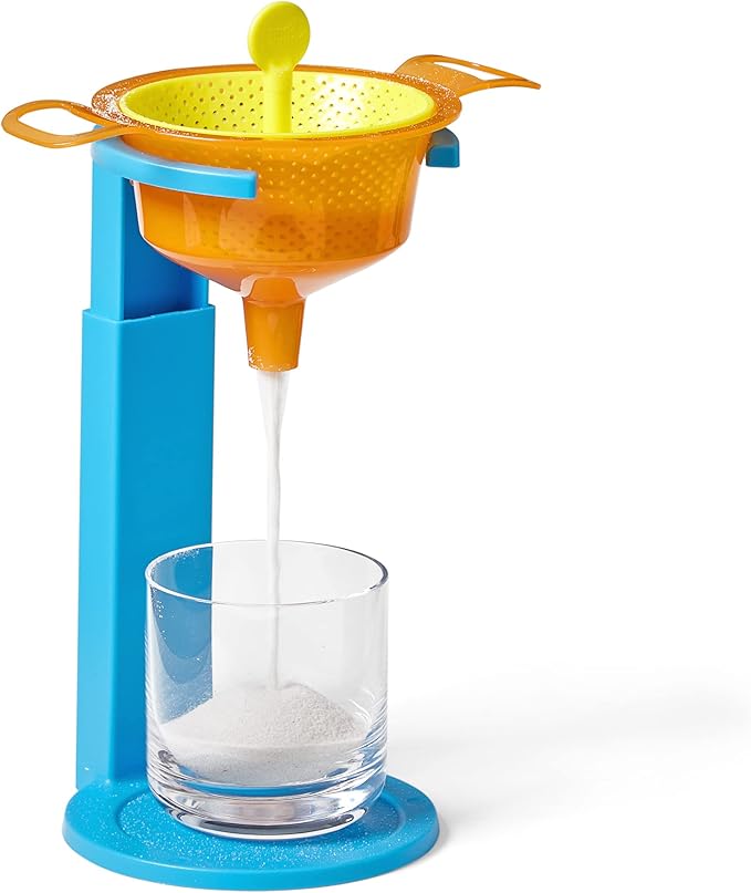 hand2mind Starter Science Funnels, Science Lab Equipment, Sand Sifter, Water - Image 8