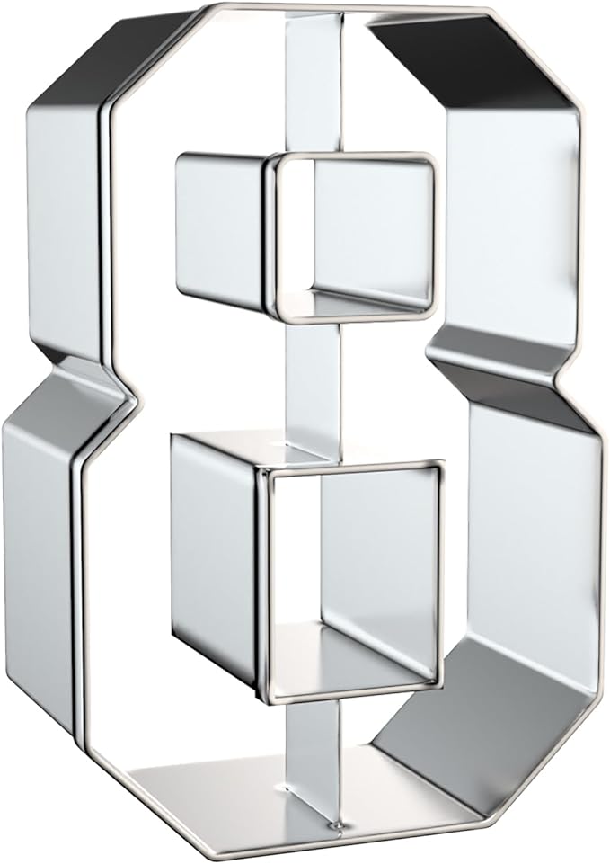 Number Cookie Cutter Set 3 Inch - Image 6