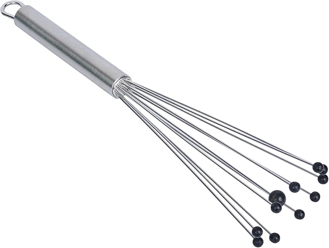 Restaurantware 10.5 in Stainless Steel Ball Whisk - Image 12