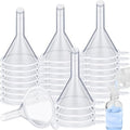 Hoolerry 100 Pcs Small Funnel for Filling Small Bottles Clear Plastic Mini by Hoolerry