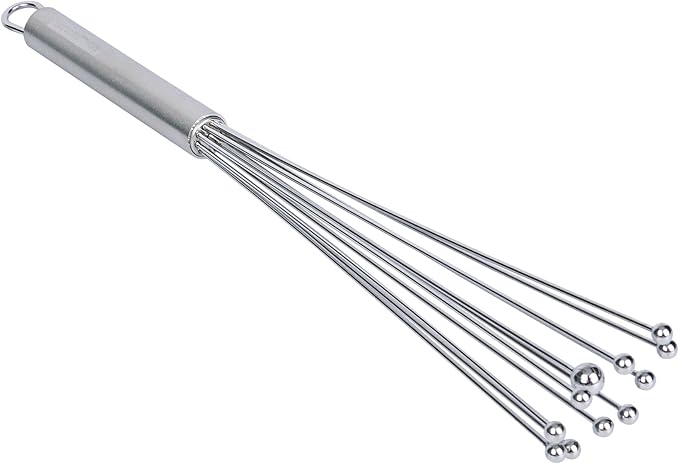 Restaurantware 12.5 in Stainless Steel Ball Whisk - Image 13