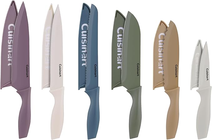 Cuisinart Advantage 12-Piece Kitchen Knife Set, Professional-Quality Nonstick by Cuisinart