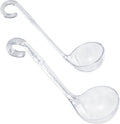 Chef Craft Plastic Dressing and Sauces Ladles, 1 Ounce 5.5 Inch and 2 Ounce 6 by ChefCraft