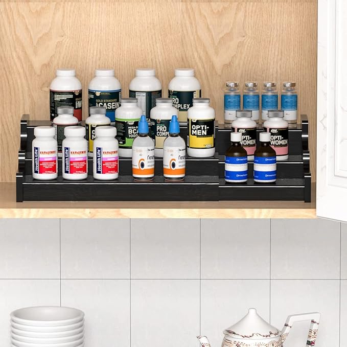 Spice Rack Organizer For Cabinet - Image 3