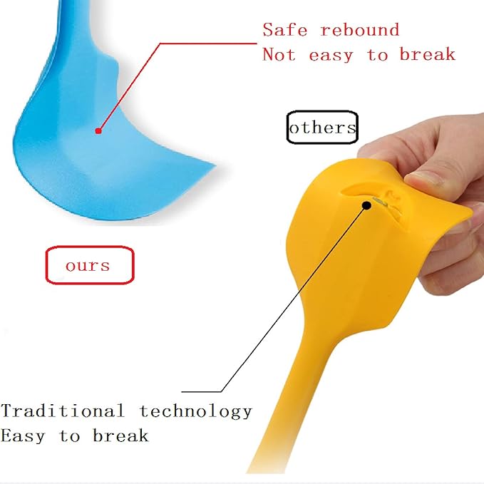8 Pieces Silicone Spatulas, 8.5 inch Non-stick Spatulas - Image 4