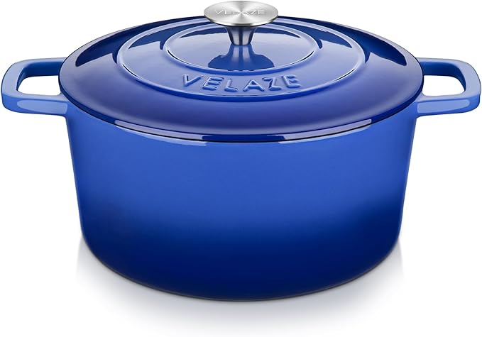 Velaze 6 QT Enameled Dutch Oven Pot by Velaze