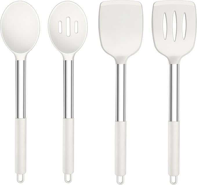 TeamFar Kitchen Utensils, for Nonstick Cookware Frying/Flipping/Draining by TeamFar