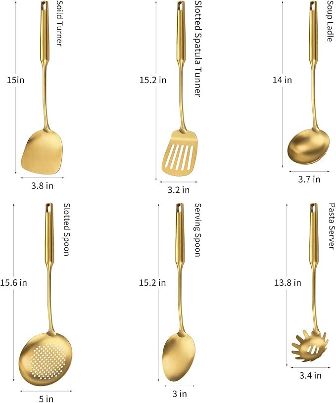 304 Stainless Steel Cooking Utensil, Kitchen Utensil - Image 2