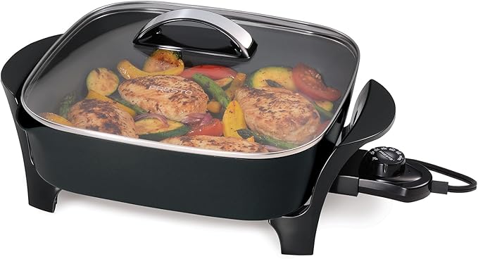 Presto 07117 12" Electric Skillet - Image 2
