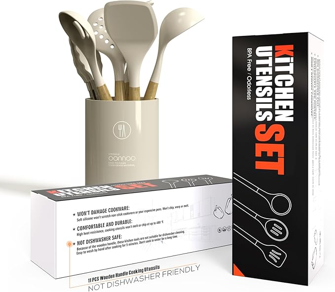 oannao Silicone Cooking Utensils Set - Image 5