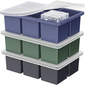 Large Ice Cube Tray for Whiskey: 2" Big Silicone Ice Tray by GGUW