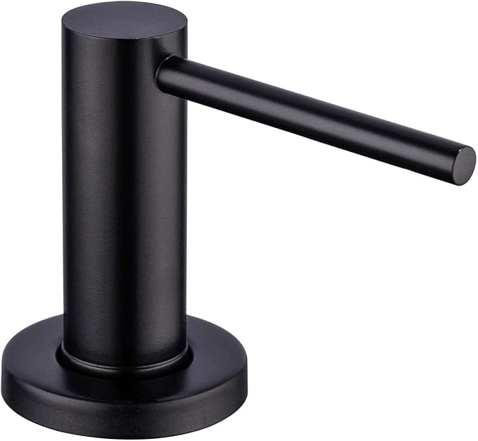 Matte Black Kitchen Sink Soap Dispenser GAPPO Countertop Pump Hand Lotion Built by GAPPO