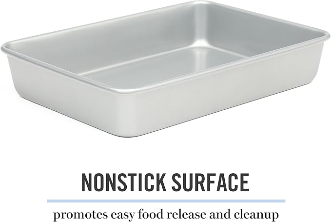 Martha Stewart Gallen 13 x 9 Inch Rectangular Nonstick Carbon Steel Cake and - Image 3