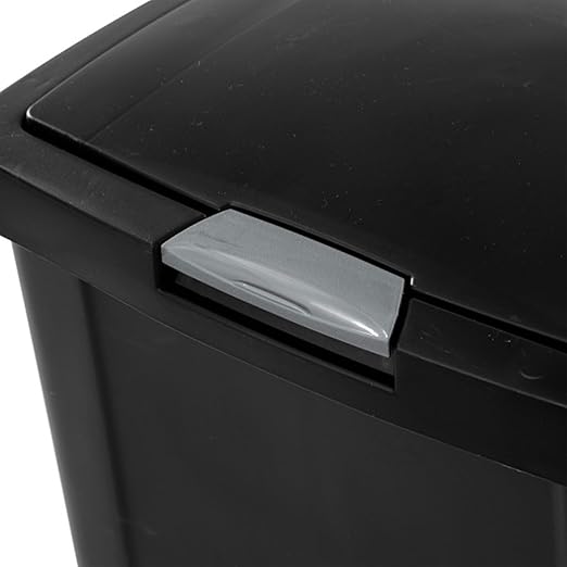 Sterilite 13 Gallon TouchTop Narrow Plastic Wastebasket - Image 9