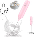 CIRCLE JOY Milk Frother Handheld Rechargeable Milk Foamer Electric Mini Drink by CIRCLEJOY