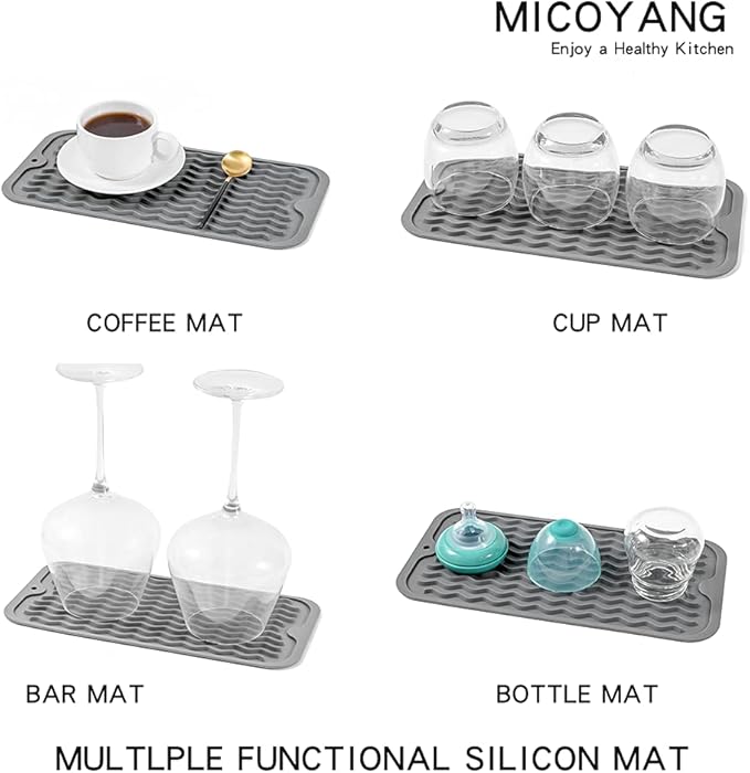 MicoYang Silicone Dish Drying Mat - Image 4