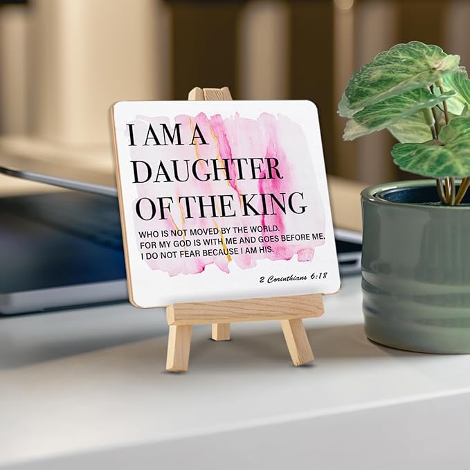 I Am the Daughter of a King Sign, Gifts - Image 4