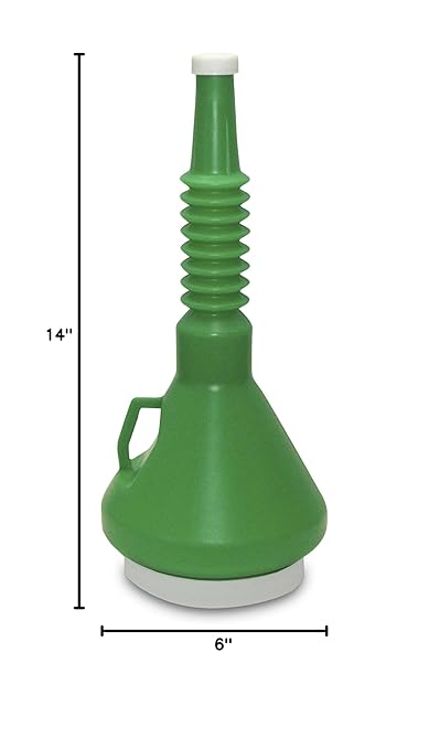 Funnel King 32140 1 1/2-Qt Double Capped Funnel - Image 2