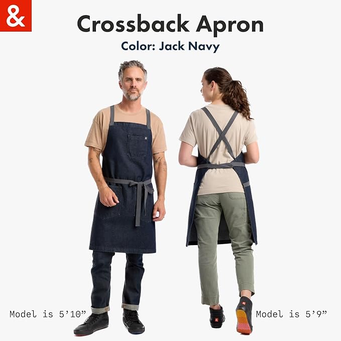 hedley & bennett Crossback Apron - Image 6