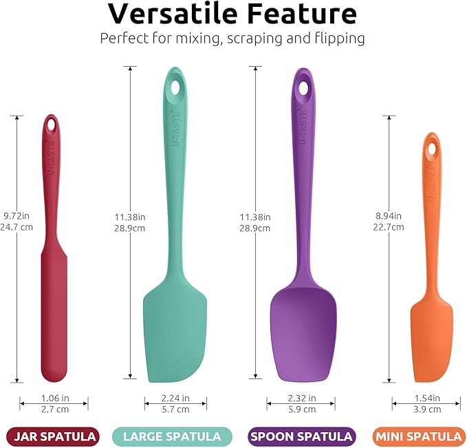 U-Taste Heat Resistant Silicone Spatula - Image 2